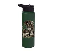 Mujer de cierta rabia Feminismo Nuevo Arte Mujeres Derecho Stainless Steel Insulated Water Bottle
