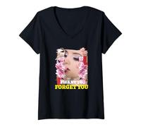 Mujer Declaración única de I Want To Forget You Heartache Love Camiseta Cuello V