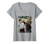 Mujer Depeche Mode Blackwing Studios Hablar y decirle a Virginia Turbett Camiseta Cuello V