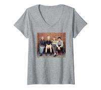 Mujer Depeche Mode Hablar y Decir 1981 por Virginia Turbett Camiseta Cuello V