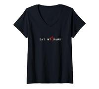 Mujer Di mi Nombre Jesucristo Camiseta Cuello V