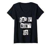Mujer Di Que no es Tan Camiseta Cuello V