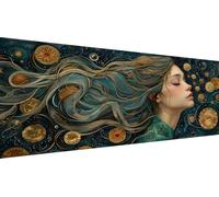 Mujer Diamond Painting Adultos Grande XXL 70x140cm Kit Completo, 5D DIY Pintura de Diamante Full con Diamantes Redondos, Decoración Pared Salón, Renovación Hogar Primavera, Arte Mural, Hermoso Y1-57