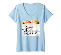 Mujer Diary of a Wimpy Kid Fight or Flight In The Ring Camiseta Cuello V