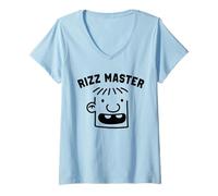Mujer Diary of a Wimpy Kid Rizz Master Rowley Camiseta Cuello V