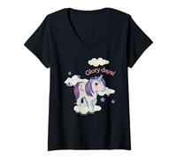 Mujer ¡Días de Gloria del clásico de My Little Pony! Camiseta Cuello V