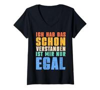 Mujer Dicho divertido, yo he entendido que no me importa Camiseta Cuello V
