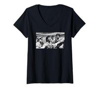 Mujer Diego Maradona Argentina GANA la Copa Mundial de Fútbol 1986 Camiseta Cuello V