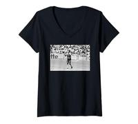 Mujer Diego Maradona Después de Mano de Dios GOL Copa Mundial de Fútbol Camiseta Cuello V