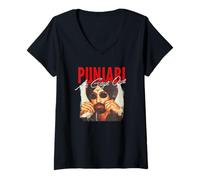 Mujer Diljit Aura Punjabi AA Gaye Oye Camiseta Cuello V