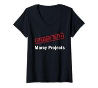 Mujer Directamente de Marcy Proyectos Brooklyn Nueva York NY Home Camiseta Cuello V