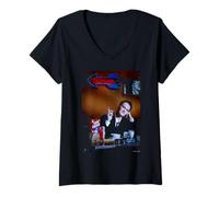 Mujer Director de Cine de Culto Quentin Tarantino LA Diner Michael Grecco Camiseta Cuello V