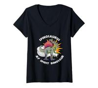 Mujer Diseño de Dinosaurio Spinosaurus My Spirit Camiseta Cuello V
