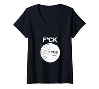 Mujer Diseño Distintivo Abraza el Espíritu Camiseta Cuello V