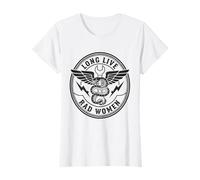 Mujer Diseño Vintage de Bad Women Snake Dagger Camiseta