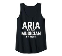 Mujer Disfraz de músico Aria Gen Z Canción Musical Millennial Aria Meme Camiseta sin Mangas