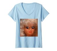 Mujer Disgusted Face Meme Baby Babe X Only Baby Love Date Fans Camiseta Cuello V