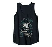 Mujer Disney Alicia en W. No es una locura Camiseta sin Mangas