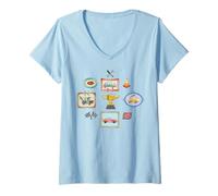 Mujer Disney and Pixar's Cars Coquette Picture Frames & Trophy Camiseta Cuello V