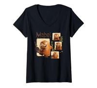 Mujer Disney and Pixar's Hoppers Beaver Mabel Tanaka Camiseta Cuello V