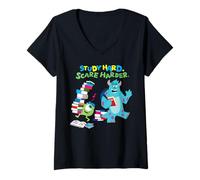 Mujer Disney and Pixar's Monsters, Inc. Back to School First Day Camiseta Cuello V