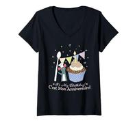 Mujer Disney and Pixar's Ratatouille It's My Birthday Anniversaire Camiseta Cuello V