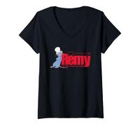 Mujer Disney and Pixar's Ratatouille Remy The Best Chef in Town Camiseta Cuello V