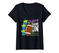 Mujer Disney and Pixar's Toy Story Aliens Game On Victory Football Camiseta Cuello V