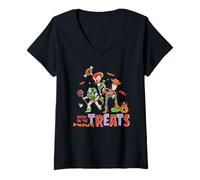 Mujer Disney and Pixar's Toy Story Halloween Bring on The Treats Camiseta Cuello V