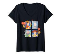Mujer Disney and Pixar's Toy Story It's My B-Day Birthday Party Camiseta Cuello V