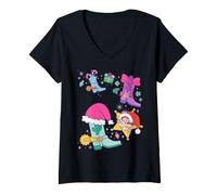 Mujer Disney and Pixar's Toy Story Jessie Christmas Cowgirl Boots Camiseta Cuello V