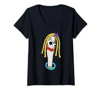 Mujer Disney and Pixar's Toy Story Karen Beverly Big Face Costume Camiseta Cuello V