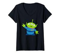 Mujer Disney and Pixar's Toy Story Pizza Planet Alien Costume A Camiseta Cuello V