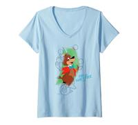 Mujer Disney Ink and Paint Bongo from Fun and Fancy Free 1947 Camiseta Cuello V