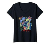 Mujer Disney Lilo & Stitch Being Unique Makes The World Colorful Camiseta Cuello V