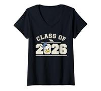 Mujer Disney Mickey And Friends Graduation Class Of 2026 Donald Camiseta Cuello V
