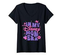 Mujer Disney Mom "In My Disney Mom Era" Mother's Day Family Trip Camiseta Cuello V