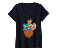Mujer Disney Muppet Treasure Island Movie Crow's Nest Muppets Camiseta Cuello V
