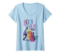 Mujer Disney Pixar Soul Joe Born To Play Camiseta Cuello V