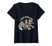 Mujer Disney Pixar Toy Story 5 Bold Moves Only Buzz Woody & Jessie Camiseta Cuello V