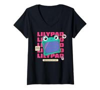 Mujer Disney Pixar Toy Story 5 Lilypad Has Entered The Chat Pixels Camiseta Cuello V