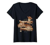 Mujer Disney Pixar Toy Story 5 The Cowboy The Ranger & The Sheriff Camiseta Cuello V