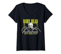 Mujer Disney Pixar Toy Story Sid's Toys Baby Head Toys Can See Camiseta Cuello V