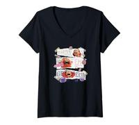 Mujer Disney Pixar Turning Red Mei OH EM GEEEE Camiseta Cuello V
