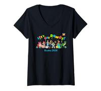 Mujer Disney & Pixar's Toy Story Rowdy Vacation 2026 Matching Trip Camiseta Cuello V