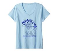Mujer Disney The Lion King Simba's Salon Royal Treatment! Camiseta Cuello V