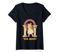 Mujer Disney The Muppet Show 50th Anniversary Miss Piggy 'Tis Moi! Camiseta Cuello V