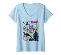 Mujer Disney Villains All Wicked All The Time Camiseta Cuello V