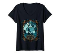 Mujer Disney Villains Apothecary Hades Ursula & Scar Potions Camiseta Cuello V