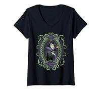 Mujer Disney Villains Apothecary Maleficent Dreamless Sleep Elixir Camiseta Cuello V